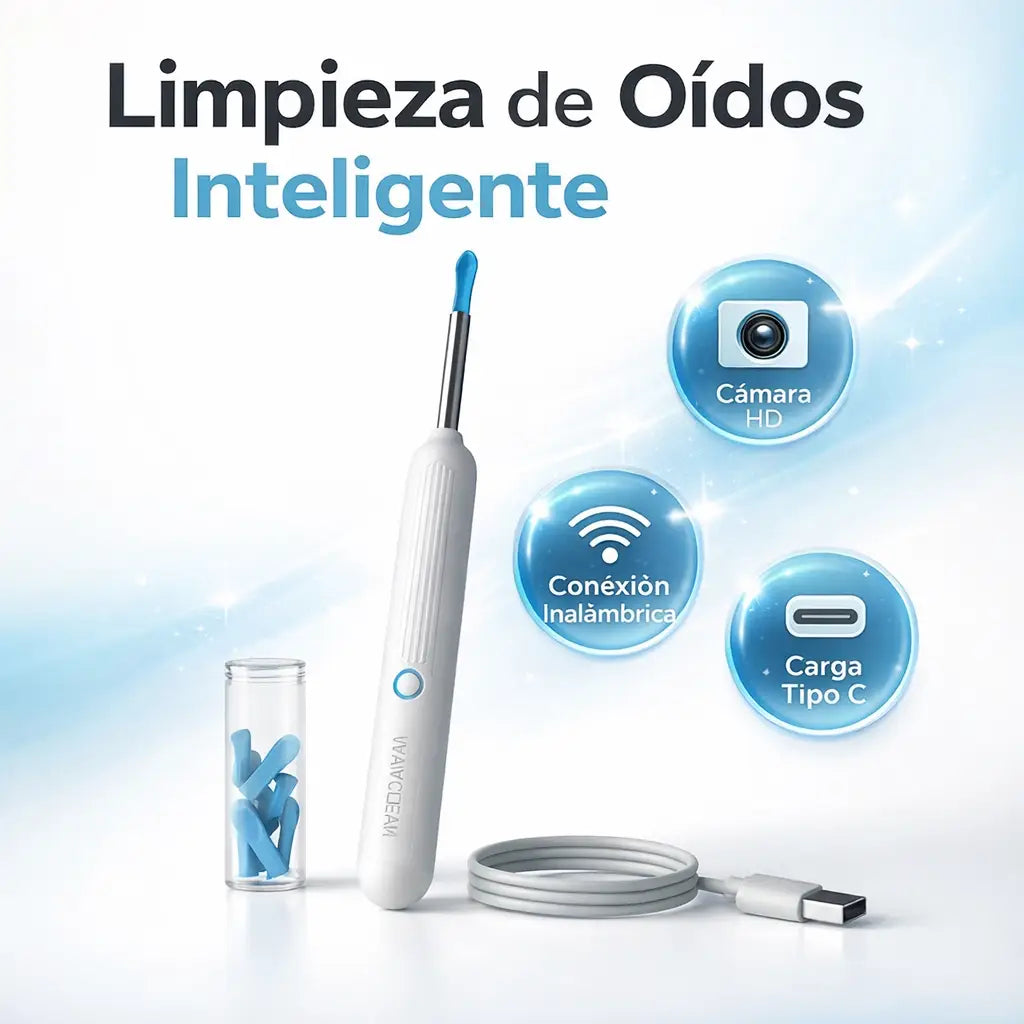 Limpieza de oídos inteligente con tecnología avanzada – WaxClean™