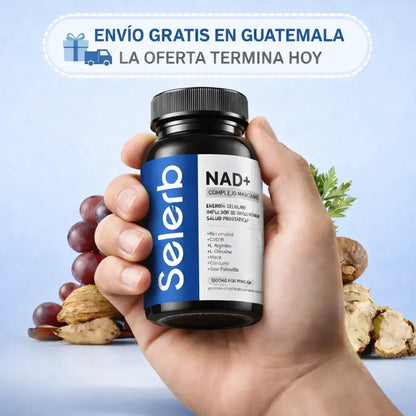 Selerb NAD+ | Firmeza y Resistencia Masculina